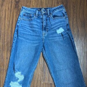 Blue Distressed Jeans